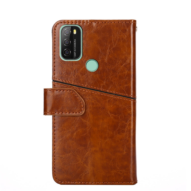 For Blackview A70 Geometric Stitching Horizontal Flip Leather Phone Case