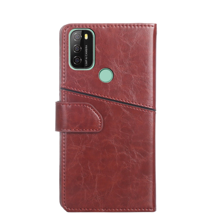 For Blackview A70 Geometric Stitching Horizontal Flip Leather Phone Case