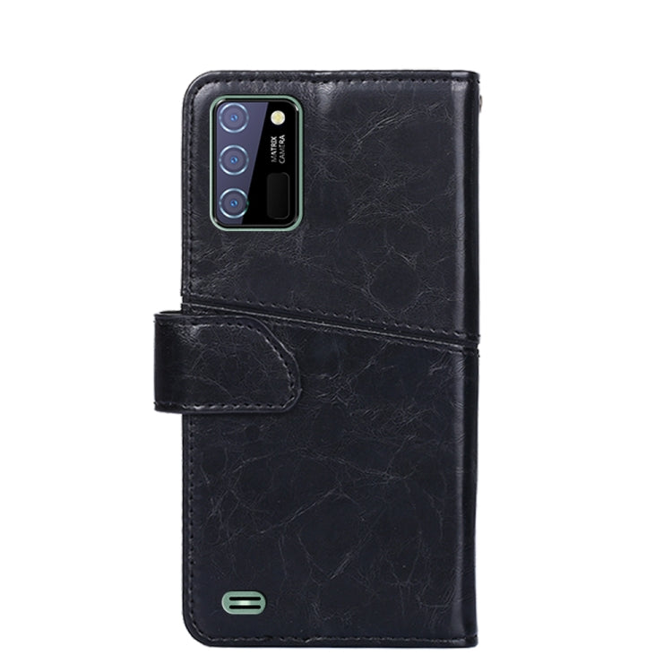 For OUKITEL C25 Geometric Stitching Horizontal Flip Leather Phone Case