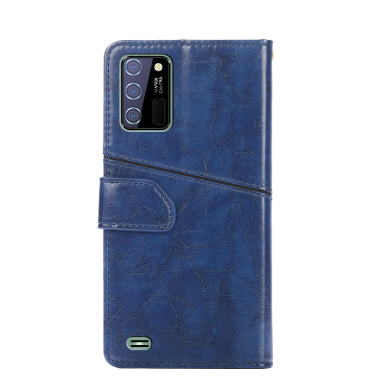 For OUKITEL C25 Geometric Stitching Horizontal Flip Leather Phone Case