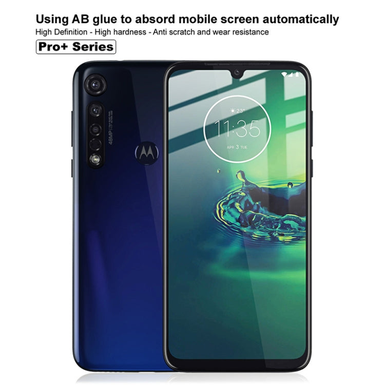 For Motorola Moto G8 Plus IMAK Full Screen Tempered Glass Film Pro+ Series