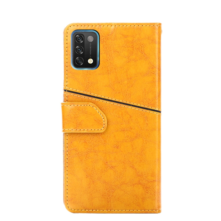 For UMIDIGI A11 Geometric Stitching Horizontal Flip Leather Phone Case