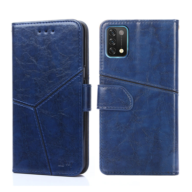 For UMIDIGI A11 Geometric Stitching Horizontal Flip Leather Phone Case