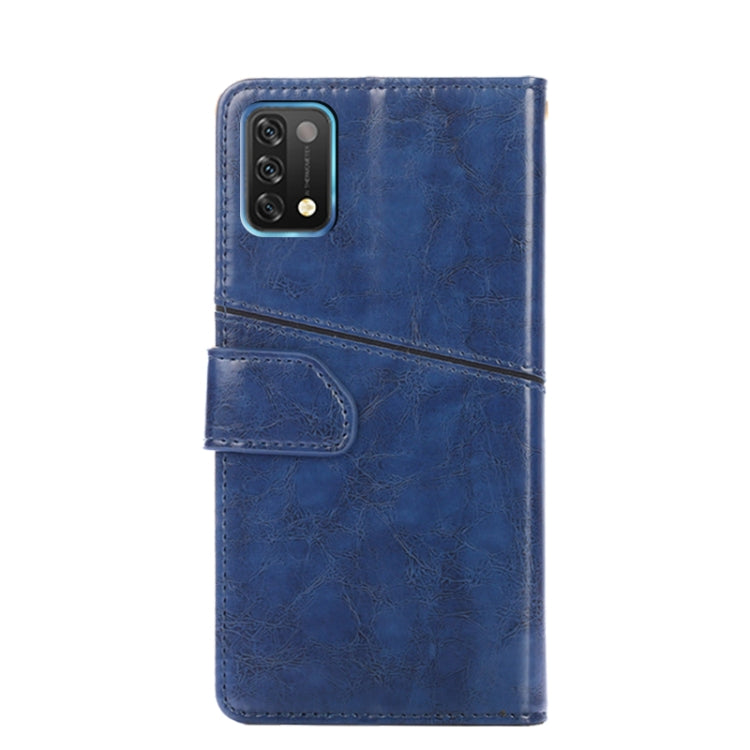 For UMIDIGI A11 Geometric Stitching Horizontal Flip Leather Phone Case