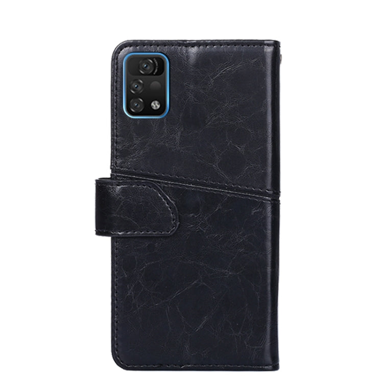 For UMIDIGI A11 Pro Max Geometric Stitching Horizontal Flip Leather Phone Case