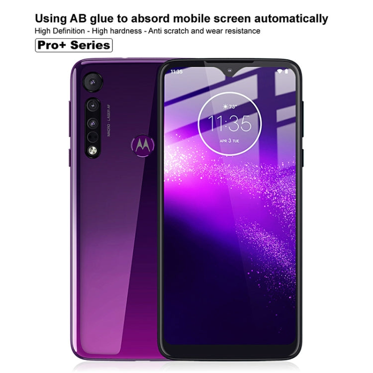 For Motorola One Macro / Moto G8 Play IMAK Full Screen Tempered Glass Film Pro+ Series