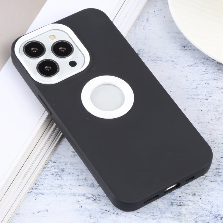 For iPhone 13 Contrast Color 3 in 1 TPU Phone Case