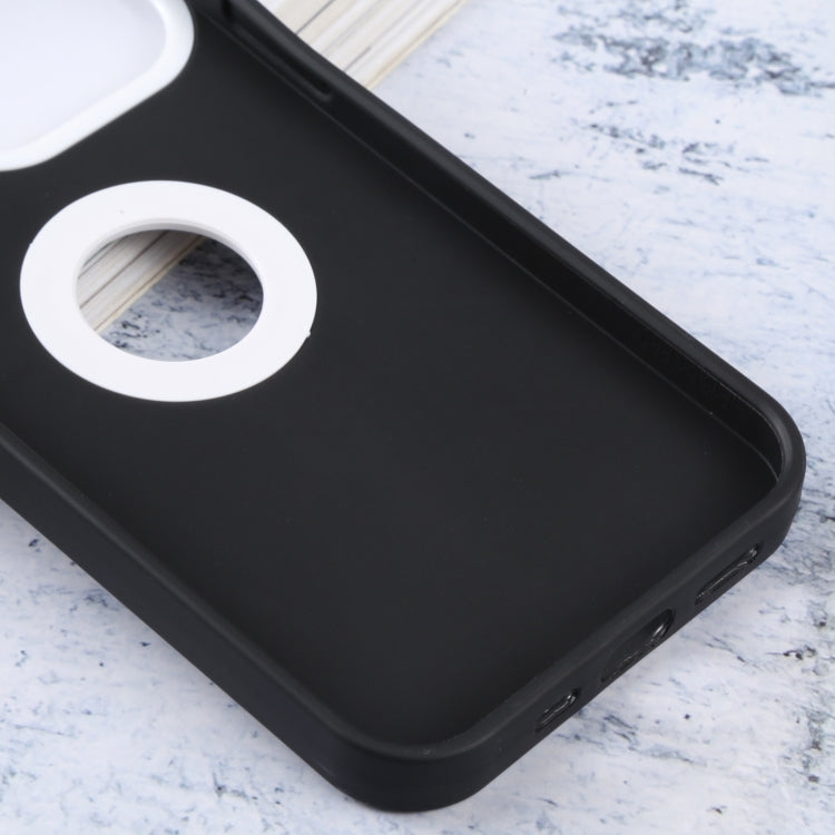 For iPhone 13 Contrast Color 3 in 1 TPU Phone Case