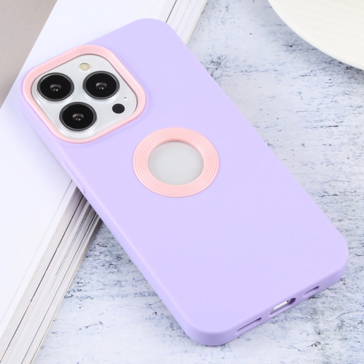 For iPhone 13 Pro Contrast Color 3 in 1 TPU Phone Case