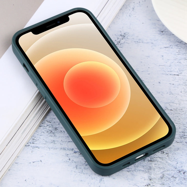 For iPhone 12 Contrast Color 3 in 1 TPU Phone Case