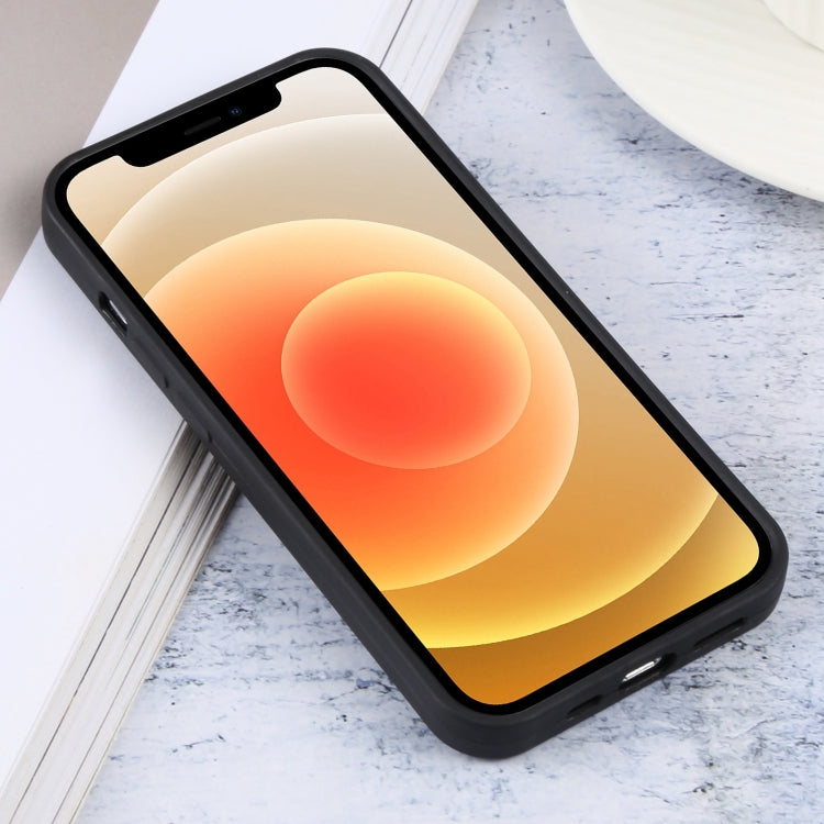 For iPhone 12 Contrast Color 3 in 1 TPU Phone Case