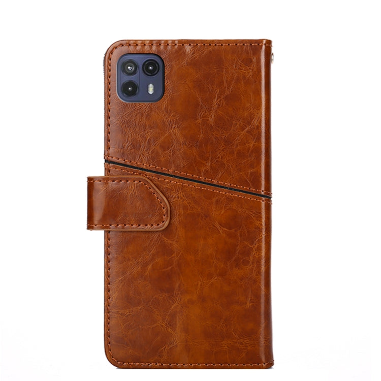For Motorola Moto G50 5G Geometric Stitching Horizontal Flip Leather Phone Case