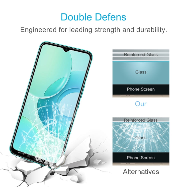 10 PCS 0.26mm 9H 2.5D Tempered Glass Film For Wiko T10