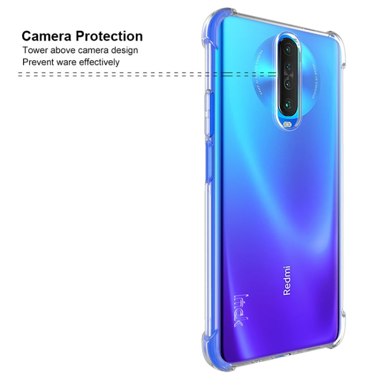 For Xiaomi Redmi K30 5G IMAK All Coverage Shockproof Airbag TPU Case(Frosted Black)