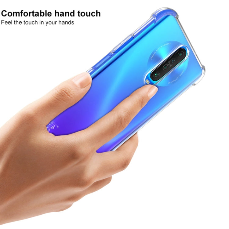 For Xiaomi Redmi K30 5G IMAK All Coverage Shockproof Airbag TPU Case(Frosted Black)