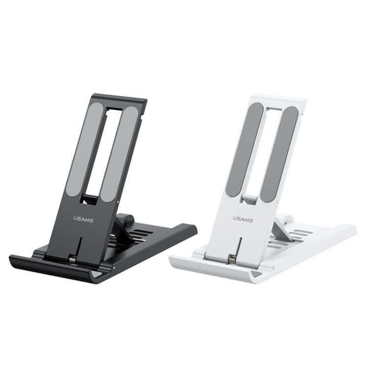 USAMS US-ZJ070 Mobile Phone Spring Desktop Folding Storage Stand Holder