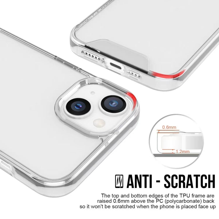 For iPhone 14 Transparent Acrylic TPU Phone Case (Transparent)