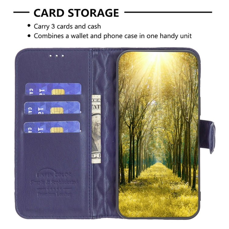 For iPhone 12 / 12 Pro Diamond Lattice Wallet Leather Flip Phone Case