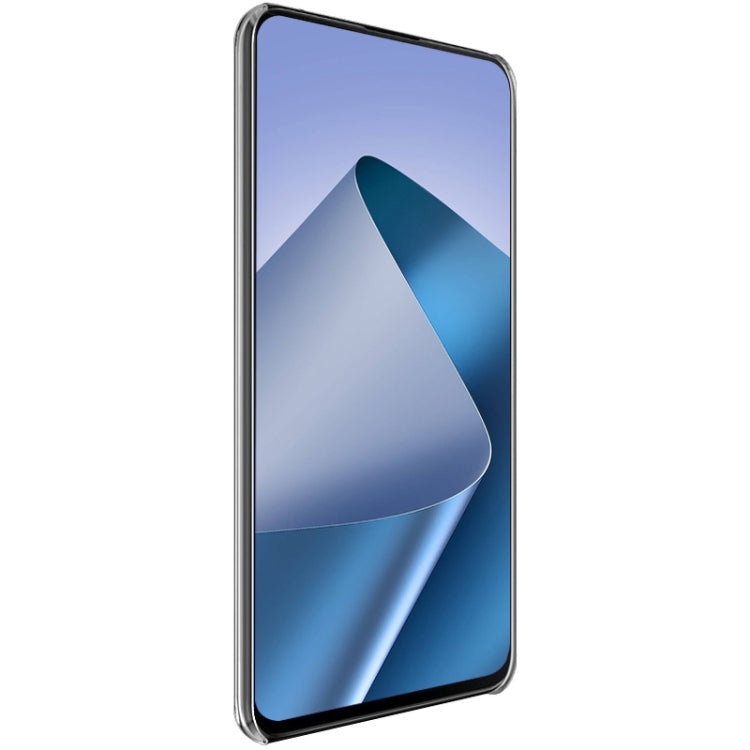 For Asus Zenfone 6 ZS630KL IMAK Wing II Pro Series Wear-resisting Crystal Protective Case(Transparent)