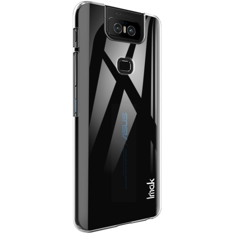For Asus Zenfone 6 ZS630KL IMAK Wing II Pro Series Wear-resisting Crystal Protective Case(Transparent)