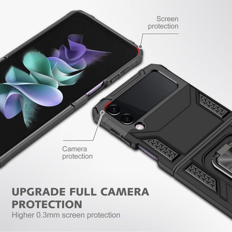 For Samsung Galaxy Z Flip4 5G Magnetic Armor Shockproof Folding Phone Case