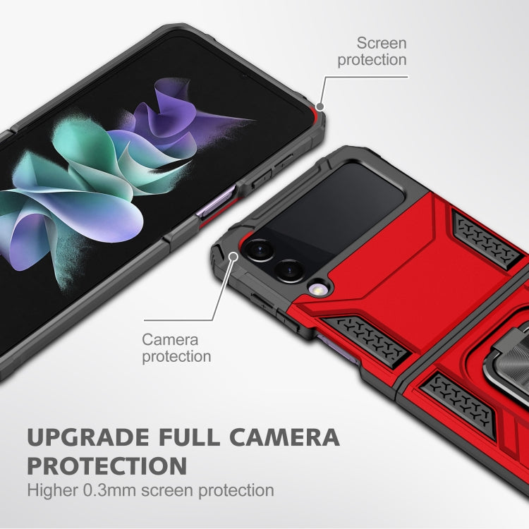 For Samsung Galaxy Z Flip4 5G Magnetic Armor Shockproof Folding Phone Case