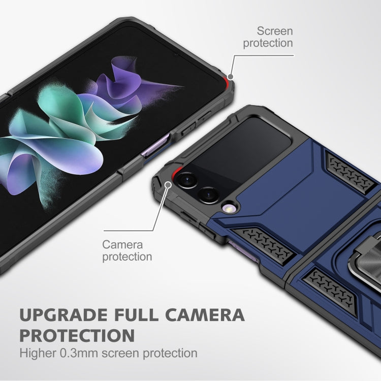 For Samsung Galaxy Z Flip4 5G Magnetic Armor Shockproof Folding Phone Case