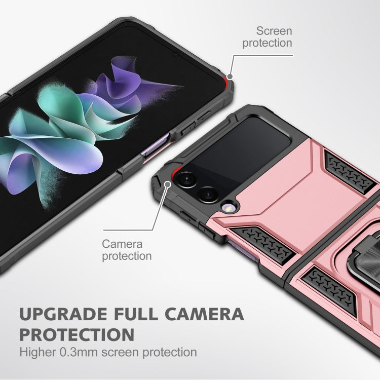 For Samsung Galaxy Z Flip4 5G Magnetic Armor Shockproof Folding Phone Case
