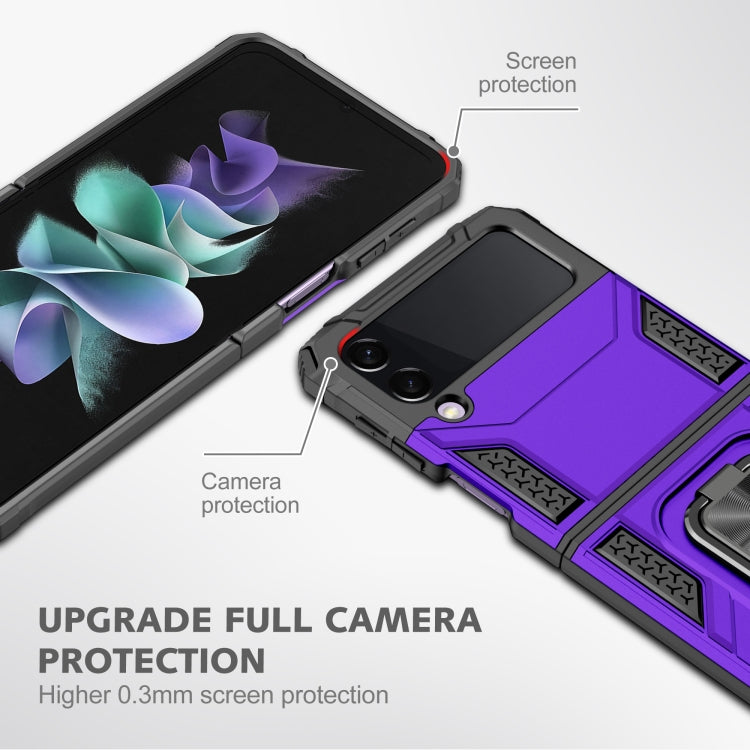 For Samsung Galaxy Z Flip4 5G Magnetic Armor Shockproof Folding Phone Case
