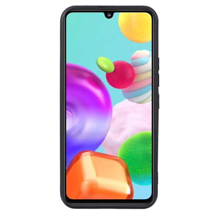 For Samsung Galaxy A41 EU Version TPU Phone Case(Black)
