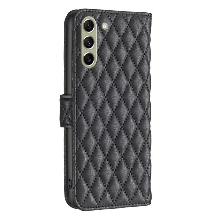 For Samsung Galaxy S21 FE / S21 Lite Diamond Lattice Wallet Leather Flip Phone Case