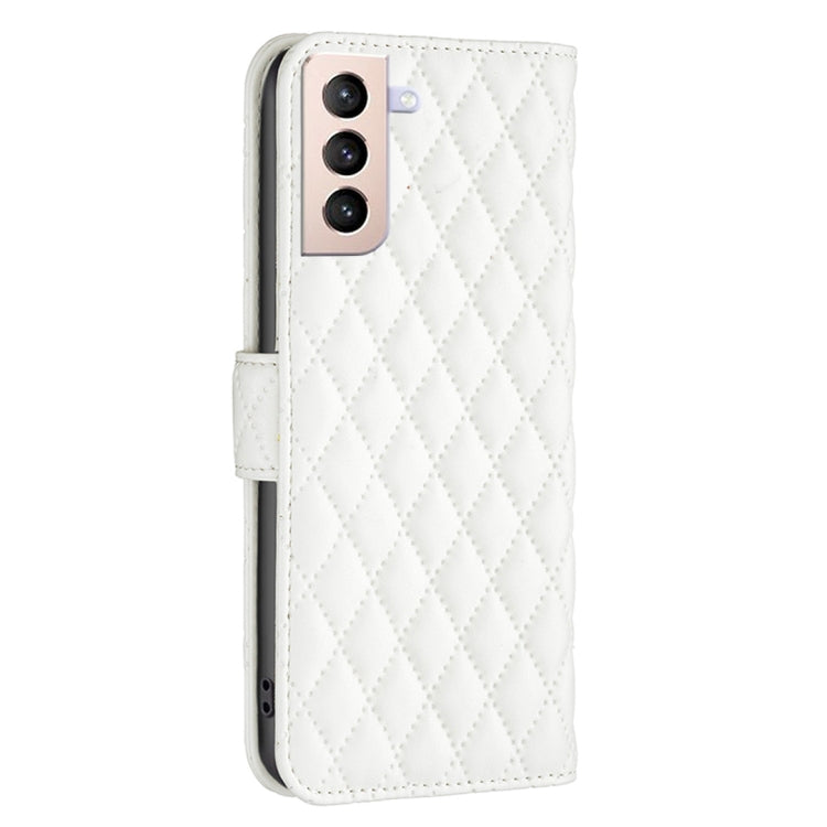 For Samsung Galaxy S21 Plus 5G Diamond Lattice Wallet Leather Flip Phone Case