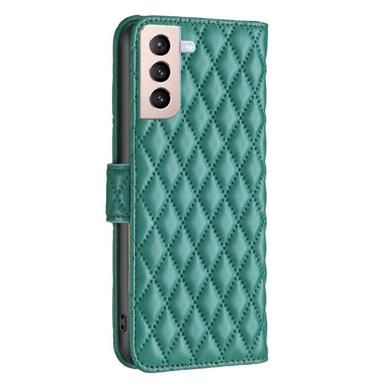 For Samsung Galaxy S21 Plus 5G Diamond Lattice Wallet Leather Flip Phone Case