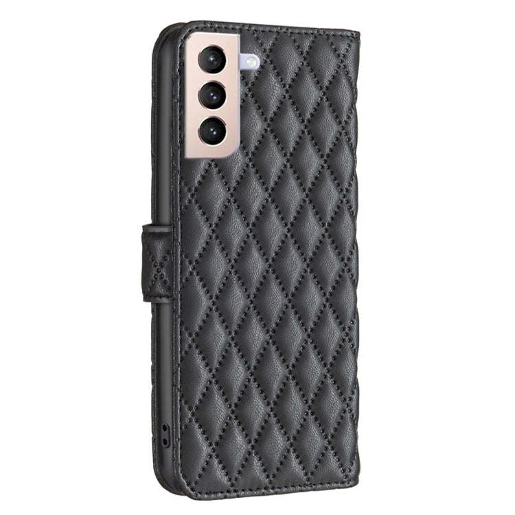 For Samsung Galaxy S21 Plus 5G Diamond Lattice Wallet Leather Flip Phone Case