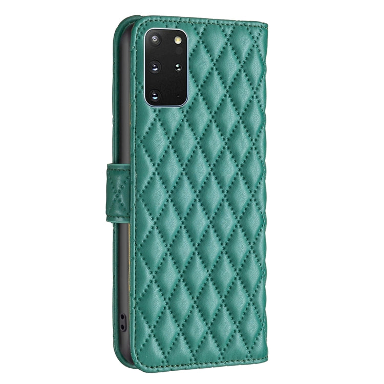 For Samsung Galaxy S20 Plus 5G Diamond Lattice Wallet Leather Flip Phone Case