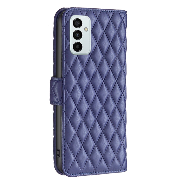 For Samsung Galaxy M23 5G Diamond Lattice Wallet Leather Flip Phone Case