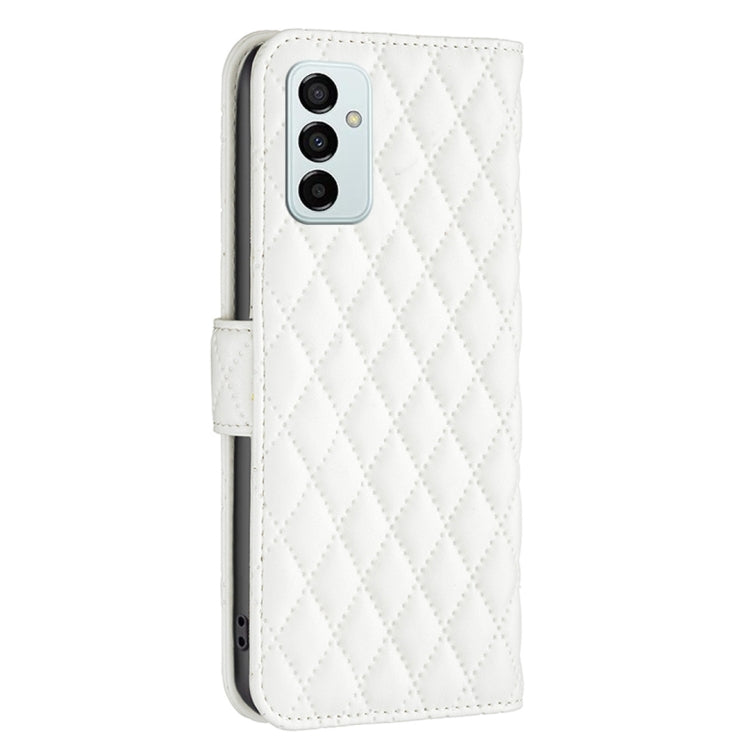 For Samsung Galaxy M23 5G Diamond Lattice Wallet Leather Flip Phone Case