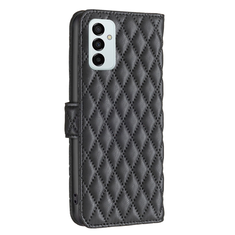 For Samsung Galaxy M23 5G Diamond Lattice Wallet Leather Flip Phone Case