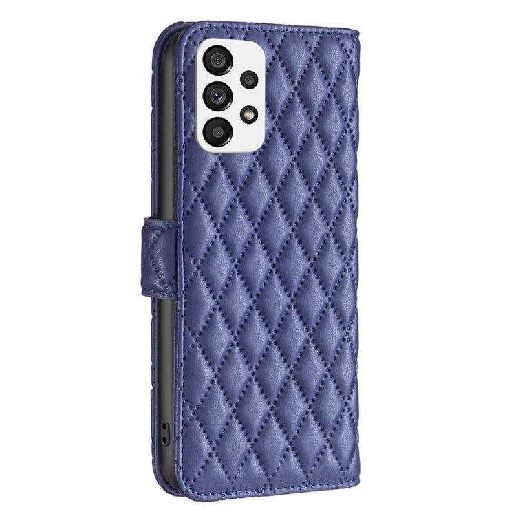 For Samsung Galaxy A73 5G Diamond Lattice Wallet Leather Flip Phone Case