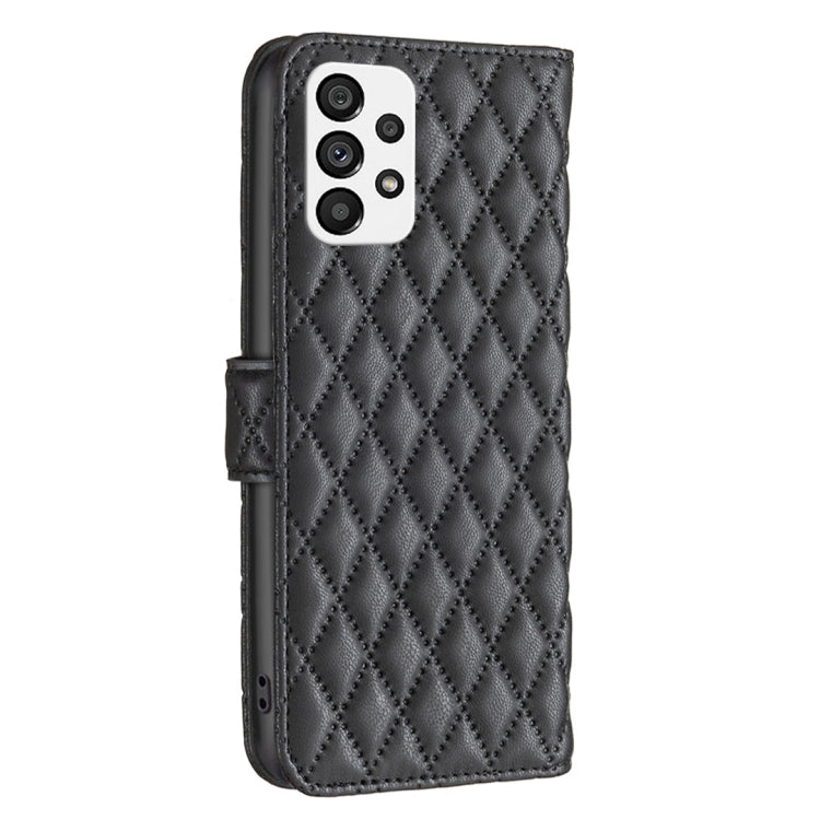 For Samsung Galaxy A73 5G Diamond Lattice Wallet Leather Flip Phone Case