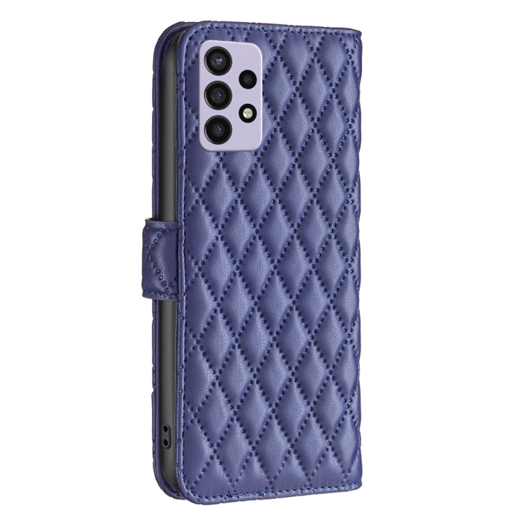 For Samsung Galaxy A72 4G / 5G Diamond Lattice Wallet Leather Flip Phone Case