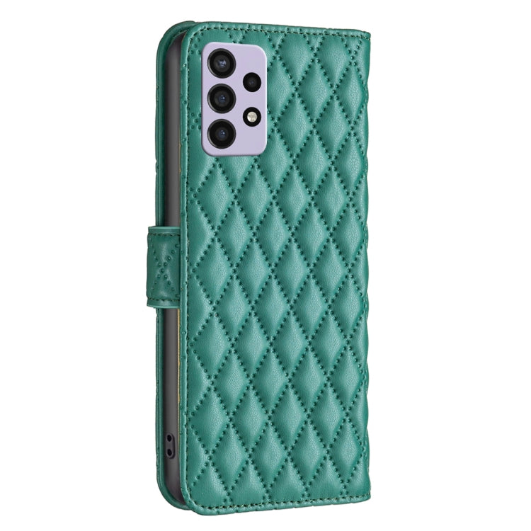 For Samsung Galaxy A72 4G / 5G Diamond Lattice Wallet Leather Flip Phone Case