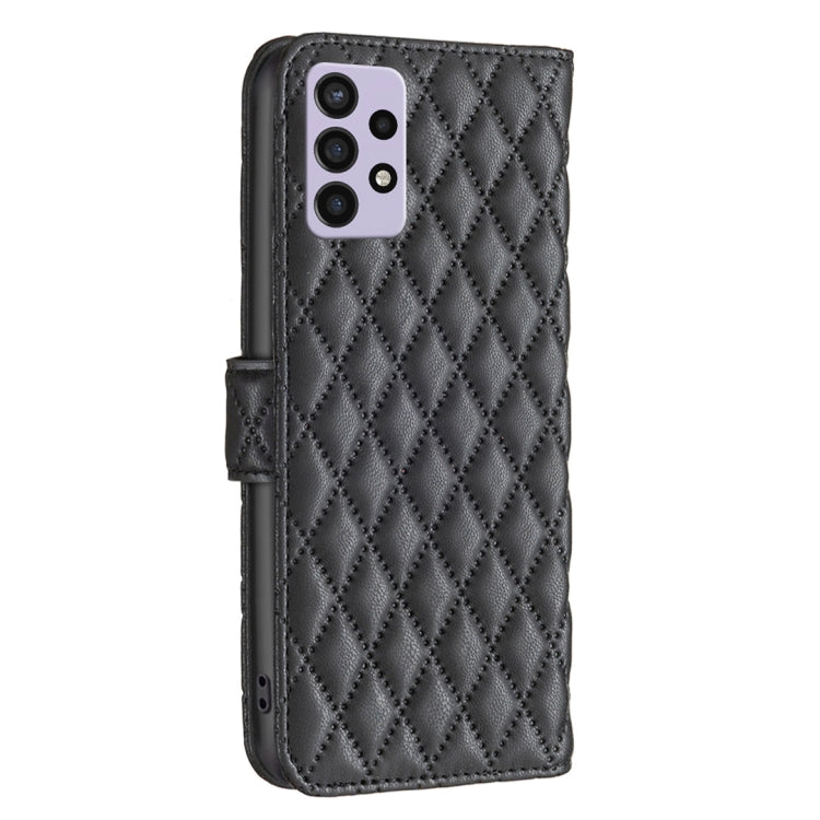 For Samsung Galaxy A72 4G / 5G Diamond Lattice Wallet Leather Flip Phone Case