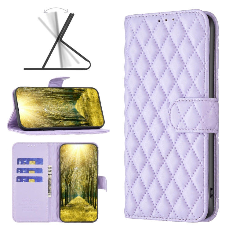 For Samsung Galaxy A71 4G Diamond Lattice Wallet Leather Flip Phone Case