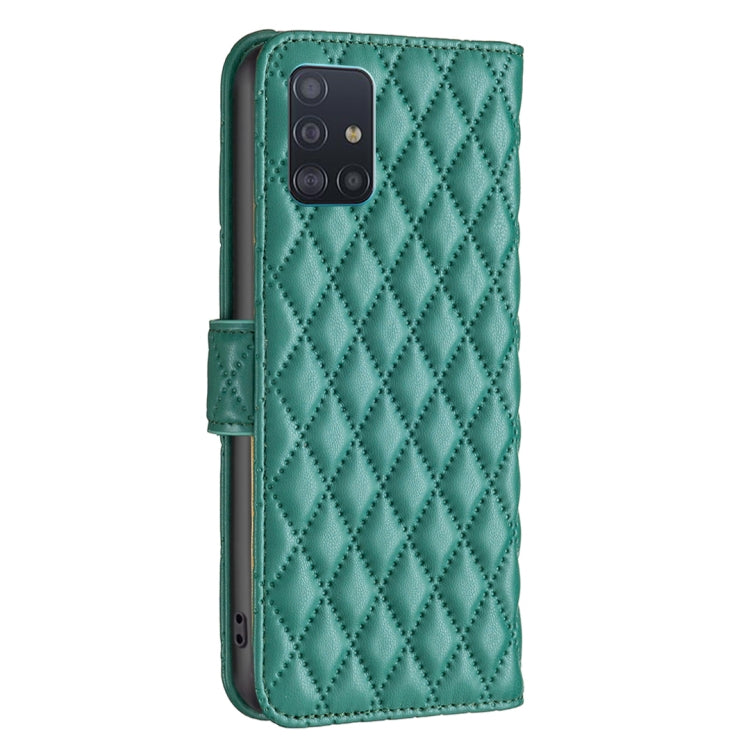 For Samsung Galaxy A51 4G Diamond Lattice Wallet Leather Flip Phone Case