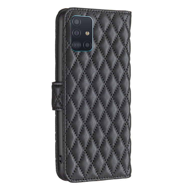 For Samsung Galaxy A51 4G Diamond Lattice Wallet Leather Flip Phone Case