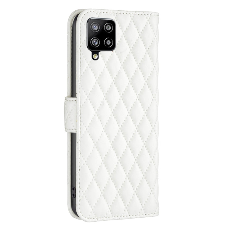 For Samsung Galaxy A42 5G Diamond Lattice Wallet Leather Flip Phone Case
