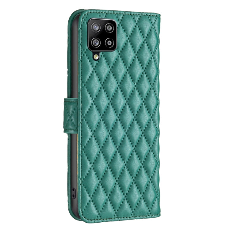 For Samsung Galaxy A42 5G Diamond Lattice Wallet Leather Flip Phone Case