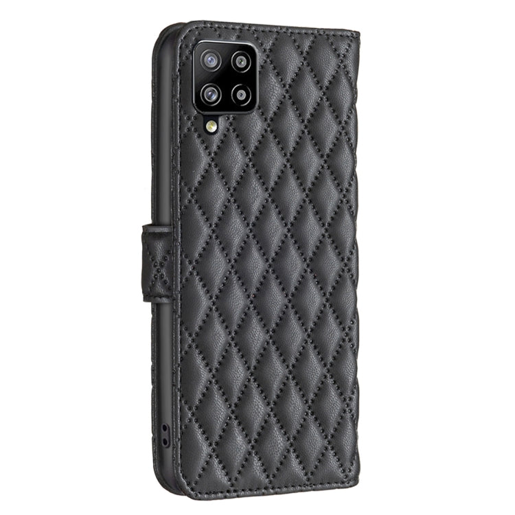 For Samsung Galaxy A42 5G Diamond Lattice Wallet Leather Flip Phone Case