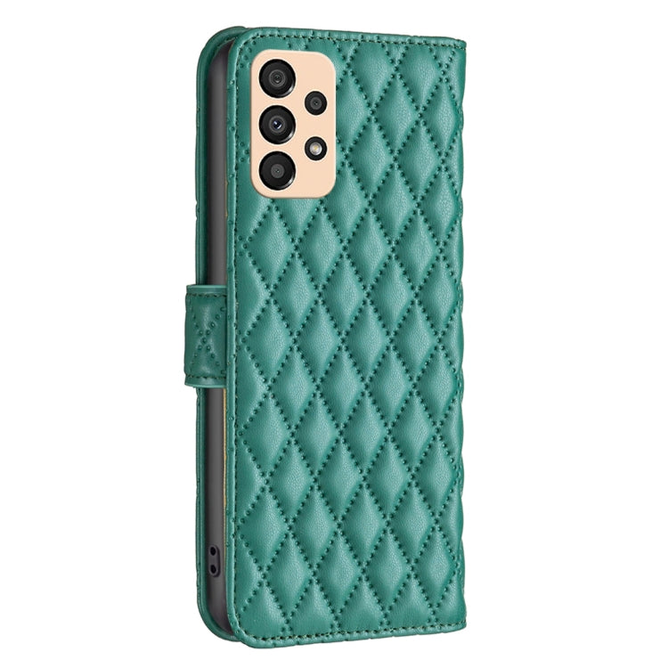 For Samsung Galaxy A33 5G Diamond Lattice Wallet Leather Flip Phone Case